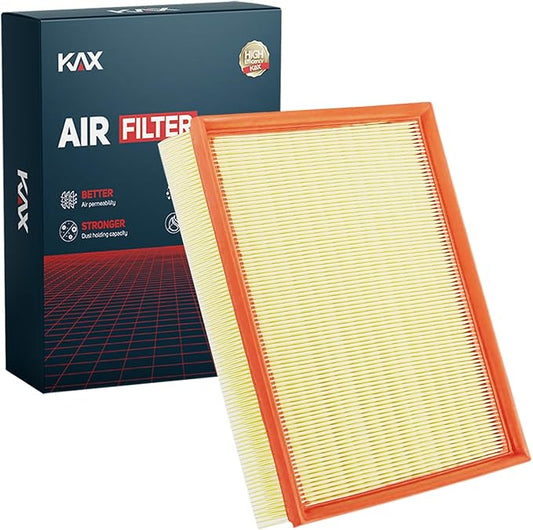 KAX Engine Air Filter, CA10228 Replacement for Jeep Liberty V6 3.7L 2008-2012, Dodge Nitro V6 3.7L 2007-2011, Nitro V6 4.0L 2007-2011, Advanced Air Filter Media, Increased Acceleration