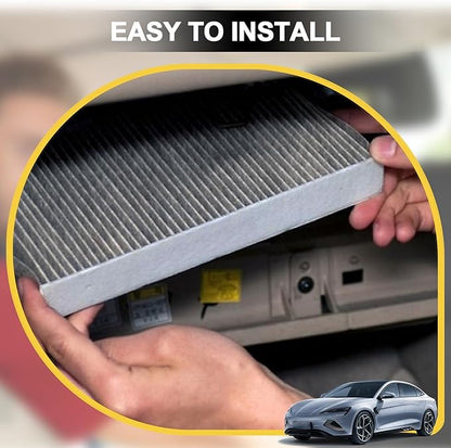 Cabin Air Filter for Sorento (2021-2023),Tucson (2022-2023),K5 (2021-2023),Sonata (2020-2023),Elantra (2021-2023),Santa Cruz (2022-2023),Santa Fe (2021-2023),Replacement for CF12820,042-2261.