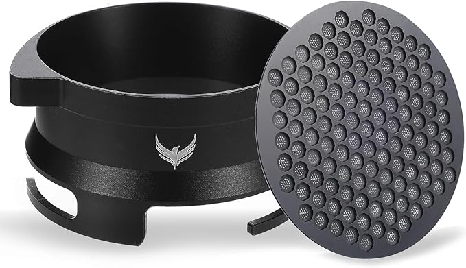 54mm Dosing Funnel and Puck Screen Set Compatible with Breville Barista Express, Barista Pro, Barista Touch Grinder Trigger Portafilter Funnel and Filter