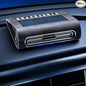Solar Air Purifier for Car, 2-in-1 USB & Solar Charging, Ozone Ionizer Eliminates Smoke, Pet Odors, VOCs, Filter-Free, Portable for Home Office Travel