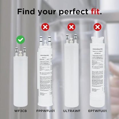 Frigidaire WF3CB Puresource3 Refrigerator Water Filter, White, 1 Count (Pack of 1)