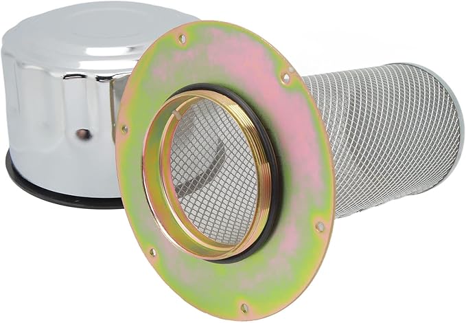 Hydraulic Air Filter Stainless Steel Detachable Screen Oil Tank Filler Vent Cover Air Port Cleaner for Chemical Automotive Mining Metallurgical Industries