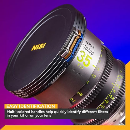 NiSi - JetMag Pro 82MAG Cross Screen 4X Filter - Magnetic Starburst Lens Filter for Stunning Four-Point Effects, Nano Waterproof Coated Optical Glass and Ultra-Slim Frame - Lens Adapter Ring Required
