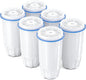 Upgraded Water Filter Replacement Fit for Zero Pitcher and Dispenser ZR-001 ZR-004 ZP-006 ZR-017, Five-Stage Filter System, Effectively Reducing Lead, Chromium, and Contaminants, 6 Packs, By BOGDA
