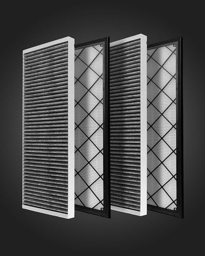 Model Y External Hepa Air Filter with Activated Carbon, External Air Recirculation,Replacement Air Filter Comptatible with Tesla Mode y and model y juniper accesories (Model y-out-airfilter-OE)