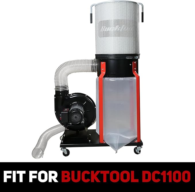 Bucktool 2-Micron Dust Filter, Canister Filter Kit for Bucktool Dust Collector DC1100
