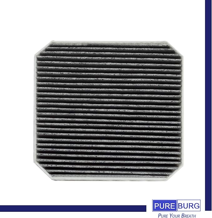 PUREBURG Replacement HEPA Pre-Filter Fits Molekule Air Purifier, High-efficiency Activated carbon 2-in-1 Air Clean Dust VOCs,2-Pack