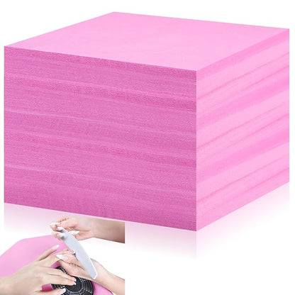 400 Sheets Nail Dust Collector Filter Paper Disposable Nail Dust Suction Collector Filters Paper Sheets Portable for Salon Spa Tech Supplies Accessories (Pink)