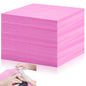 400 Sheets Nail Dust Collector Filter Paper Disposable Nail Dust Suction Collector Filters Paper Sheets Portable for Salon Spa Tech Supplies Accessories (Pink)