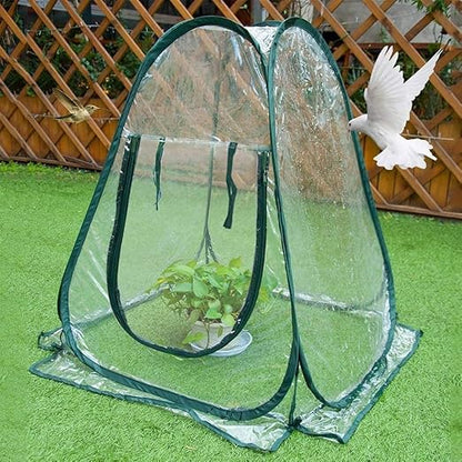 Portable Greenhouse Optimal Plant Growth - Protects Against Weather & Pests