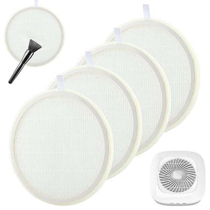 4 Pack Nail Dust Collector Replacement Filter for MelodySusie HPro/SProR Nail Dust Collector, Reusable Dusts Collector Filter for Nails Machine Manicure Tools Salon Home Use