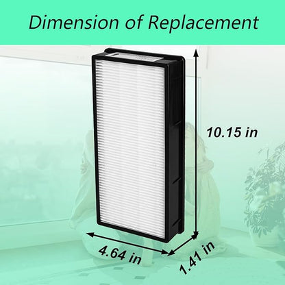 1183900 Replacement Filter(2+4 Set）Compatible with Whirlpool APT30010M APT40010R APT42010M APT50010M APMT2001M, Part 1183900, Part 817500