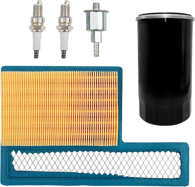 Tune Up Kit 140-3116 Air Filter, 122-0836 Oil Filter & Fuel Filter with Spark Plug, Compatible With Onan RV QG Generators 5500 7000, HGJAA HGJAB HGJAC & Marquis Gold/RV QG Marquis Platinum QG EFI