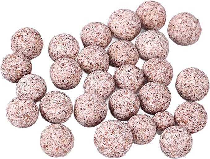Pssopp Fish Bio Balls, Superior Filtration Efficiency Fish Biofiltration Media Ceramic Ball for Fish Aquarium Filtration