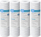 AQUA CREST AP110 5 Micron 10"x2.5" String Wound Whole House Water Filter Replacement for 3M® Aqua-Pure AP110, Culligan® P5, APEC, GE FXUSC, Whirlpool®, Any 10" x 2.5" Home Water Filter, Pack of 4