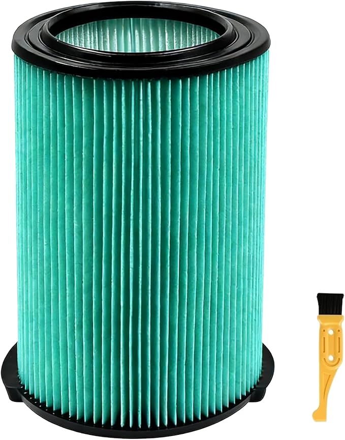 VF6000 5-Layer Replacement Filter for Rigid 5-20 Gallon Wet Dry Vacuums WD5500 WD0671 WD6425 WD7000 WD1280 WD1851 WD1680 WD1956 RV2400A 1400RV RV2600B,Fit for Husky 6-9 Gallon Vacs 1 Pack