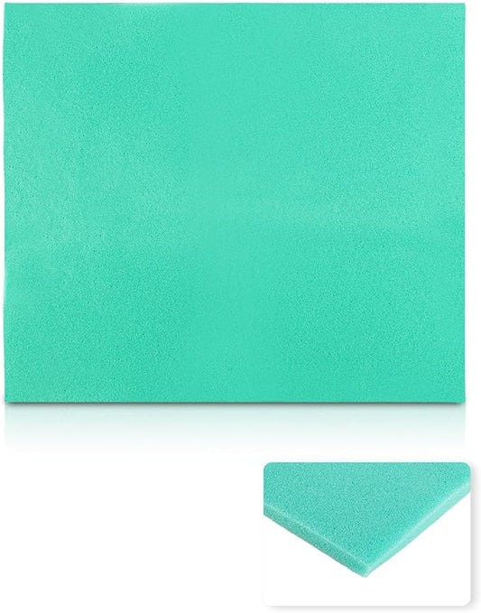 Foam Air Filter Material Sheet Fit for Uni Filter-BF-1 BF1 14" X 17" X 5/8" Most Motorcycles ATV Scooters Off-Road Motorcycles UTV, Cuttable and Reusable