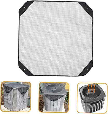 Alipis Outdoor Air Conditioner Cover Mesh Cover for Unit Weatherproof Easy to Install and Extend Service Life