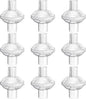 9-pack CPAP Inline Filter, Universal Inline CPAP Filter Compatible with BiPAP Machines ResMed,Dreamstation Standard, Any CACP Machine Size 22mm and 25mm Tube