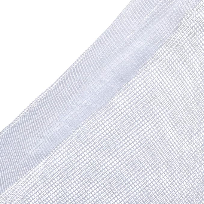 JIHAQUA Aquarium Filter Bags Large - Reusable Fish Tank Filter Media Mesh Bags with Plastic Zipper (7.5 x 12 inch (6 Pack))