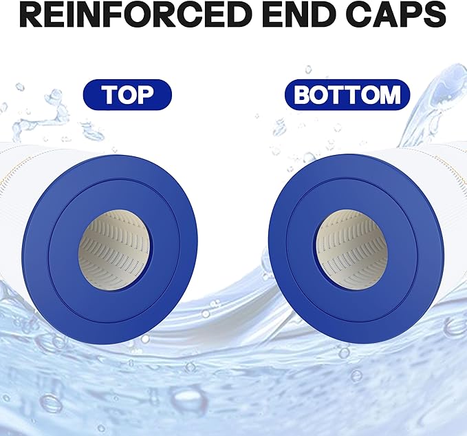 Pool Filter Compatible with CCP520, Clean and Clear Plus 520, PCC130/-M/PAK4, C-7472, FC-1978, R173578, 178585, 4 Pack