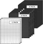 14 Pack 3500 Replacement Filters for Air Doctor 3000 Series Air Purifier, Fits 3000, 3500, 3500i, Includes 2 Efficiency + 4 VOC Units and 8 Pre-Filters