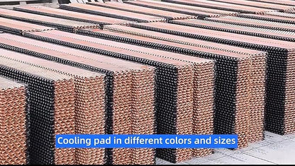 High Efficiency Swamp Cooler Pads, Swamp Cooler Filter, Evaporative Cooling Pad, Evaporative Cooler Pads, Evaporative Cooler Replacement Media, 60"x12”x6” Cooling Pad, 1 Piece
