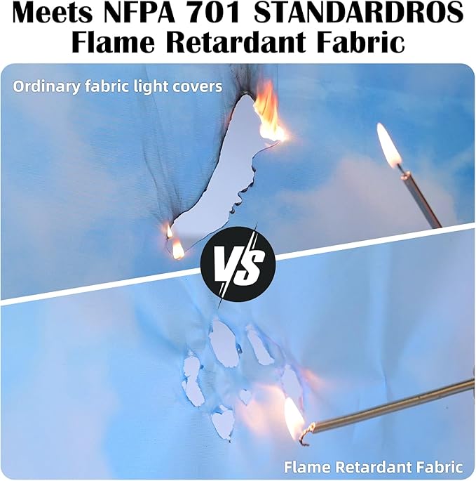 4 Pcs Fluorescent Light Covers - Classroom, Office 4 x 2 Feet Flame Retardant Magnetic Covers for Ceiling Lights Filters (Colorful Art)