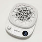 Rechargeable Nail Dust Collector Nail Tech, Compact Vacuum Fan Dust Collector for Nails, Cordless Dust Suction Machine Manicure Pedicure Tool for Acrylic Nail Polishing, 30PCS Filter Papers