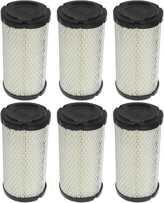 waltyotur 6 Pcs Air Filter 4163715 11013-1290 25 083 02-S 1G659-11222 Replacement for Kubota Bobcat Kawasaki Kohler
