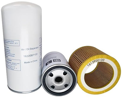 2901-0919-00 Filter Kit 1622087100 Air/Oil Separator, 1513033701 Oil Filter，1613900100 Air Filter
