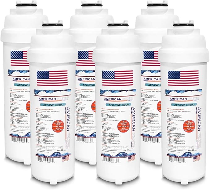 American Filter Company®, Water Fountain Filters, Model # AFC-EWH-3000, Compatible with EWF3000 6 - Filters