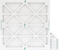Glasfloss ZL 8x8x1 MERV 10 (FPR 5-6) AC Furnace Air Filters. (Box of 6). Actual Size: 8 x 8 x 7/8