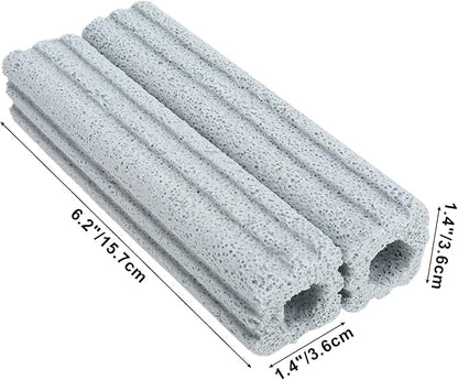 RealPlus Ceramic Bio Filter Media for Aquarium Sump Canister Pond Fish Tank, Vast Surface Area (6.2" Length / 90pcs)