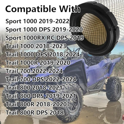 3PCS 715900394 Air Filter Fit For Can-Am Defender HD8 HD10 HD5 Max HD8 Max HD10 Maverick Trail 800R 1000R Replace CM-8016