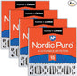 Nordic Pure 20x20x5 (Actual Size: 19 5/8 x 19 7/8 x 4 3/8) Honeywell Replacement Furnace Filters MERV 15 Plus Carbon 4 Pack