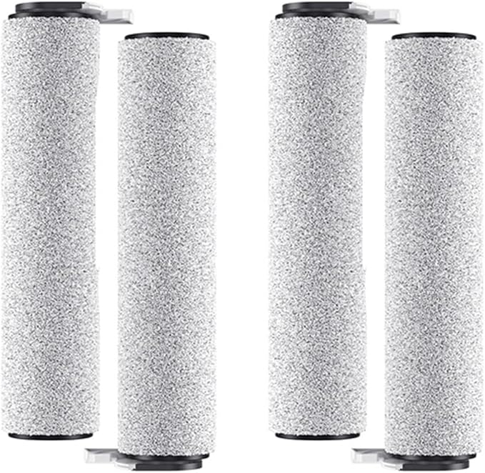 For Xiaomi for Mijia W20 2C 4C 2Lite Wet and Dry Vacuum Cleaner Scrubber Roller Brushes Kit Replacement Parts Accessories stability(4pcs Set)