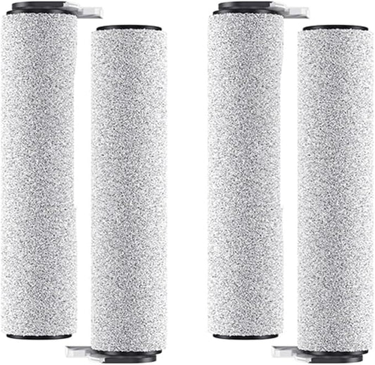 For Xiaomi for Mijia W20 2C 4C 2Lite Wet and Dry Vacuum Cleaner Scrubber Roller Brushes Kit Replacement Parts Accessories stability(4pcs Set)