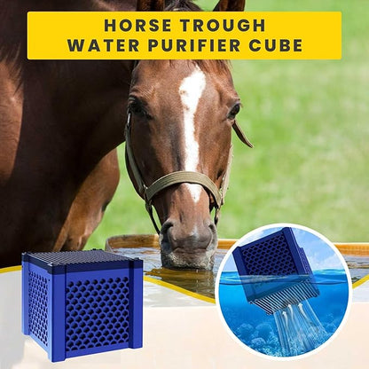 Water Trough Filter 2.0 Eco Aquarium Water Purifier Cube with Honeycomb Charcoal for Fish Tanks, Horse Troughs, Livestock & Stock Tanks