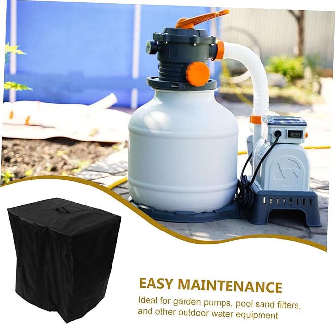 Pool Pump Cover for Outdoor Units Filter Pump for Easy Installation Design for Garden and Above Ground Pools