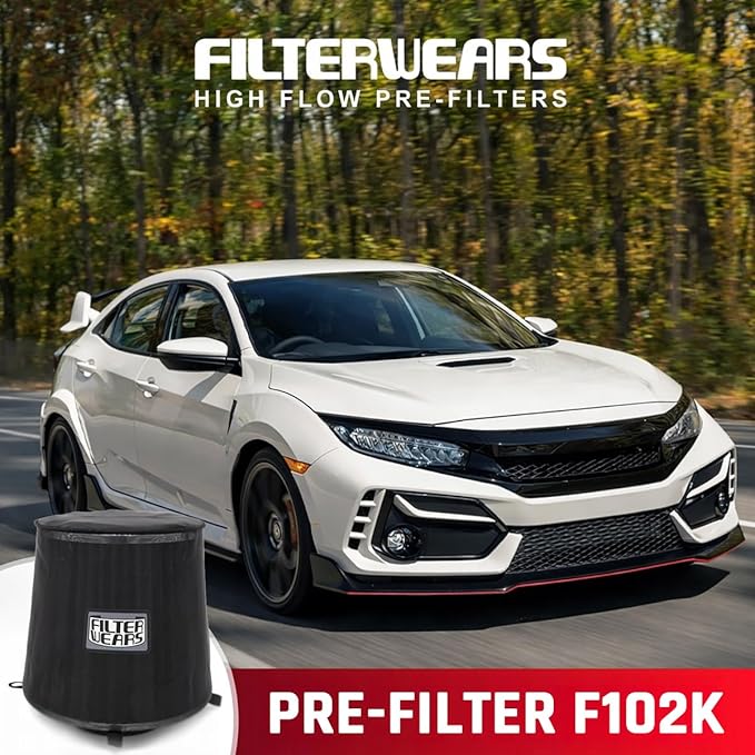 FILTERWEARS Pre-Filter F102K For SPECTRE Air Filters 8131 8132 8136 8138 K&N RG-1001