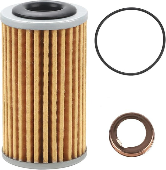 Oil Filter 31726-28X0A 31726-3JX0A Fits for 2013-2019 Nissan Altima Maxima Murano Sentra Versa Trans Oil Filter Assy with Gasket & Drain Plug Washer