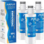 PUREPLUS ADQ747935 Replacement for LG LT1000P, Kenmore 9980, LT1000, LT1000PC, MDJ64844601, ADQ74793501, ADQ74793502, LMXS28626S, LMXS30796S, Refrigerator Water Filter, Model: RWF4700AC, 3Pack