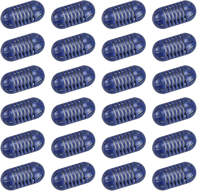 Nispira Mist Demineralization Cartridge Filter Replacement Compatible with Homedics Vick Total-Comfort Ultrasonic Humidifier | Prevents Mineral Deposit Hard Water White Dust | 24 Packs