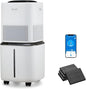 LEVOIT Superior 6000S Smart Evaporative Humidifiers for Home Whole House up to 3000ft², 23L, Last 72-Hour, Premium Filter, Dry Mode, Wheels & Water Fill Hose, Foldable Storage, Sleep Mode, New Edition