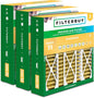 Filterbuy 20x25.25x3.5 Air Filter MERV 11 Superior Pet & Allergy Defense (3-Pack), Pleated HVAC AC Furnace Filters for AprilAire Space-Gard 102 & 2120 (Actual Size: 19.94 x 25.38 x 3.75)