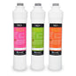 Brondell H2O+ Coral UC300 Three-Stage Undercounter Water Filtration System (UF-35 Replacement Filters)