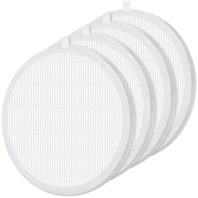 Juexica 4 Pcs Nail Dust Collector Filter Replacement Filter Reusable Dust Collector Filter No Spillin for Nail Machine Manicure Tools Salon Home Use