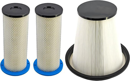 590430201 200700070 Filter Kit (3Pcs) Fits for Pullman Ermator S13 S26 S36 Vacuum, Replaces 200900050 PF44