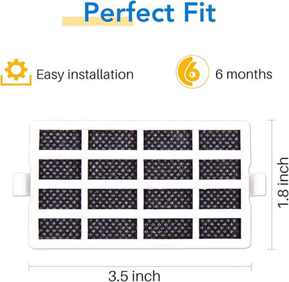 ICEPURE W10311524 Upgraded Refrigerator Air Filter Replacement for Whirlpool AIR1, W10311524, 2319308, W10335147, 1876318, FreshFlow Air Filter, AP4538127, AH2580853, EA2580853, PS2580853, PACK of 4